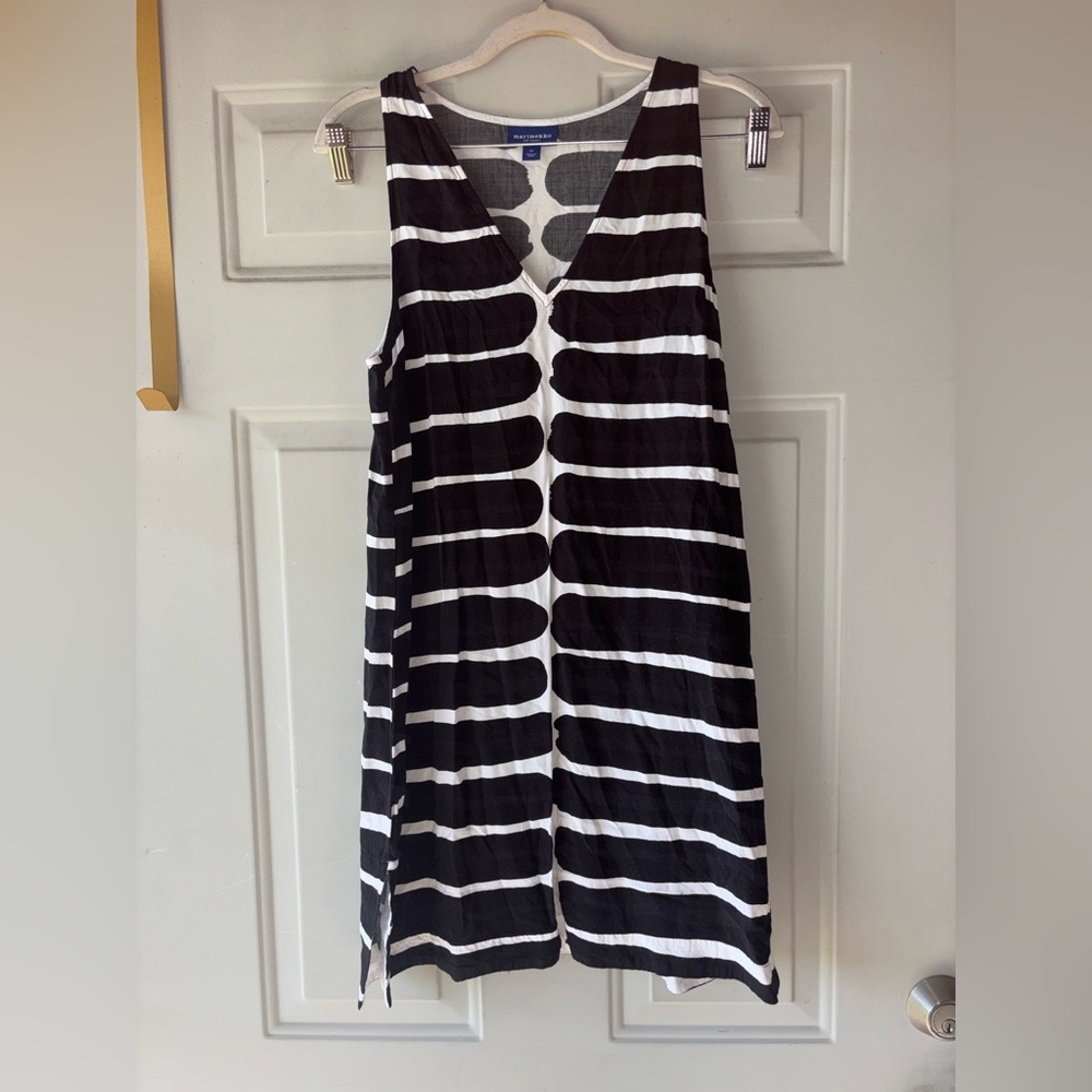 Marimekko for Target black/white sleeveless dress size M